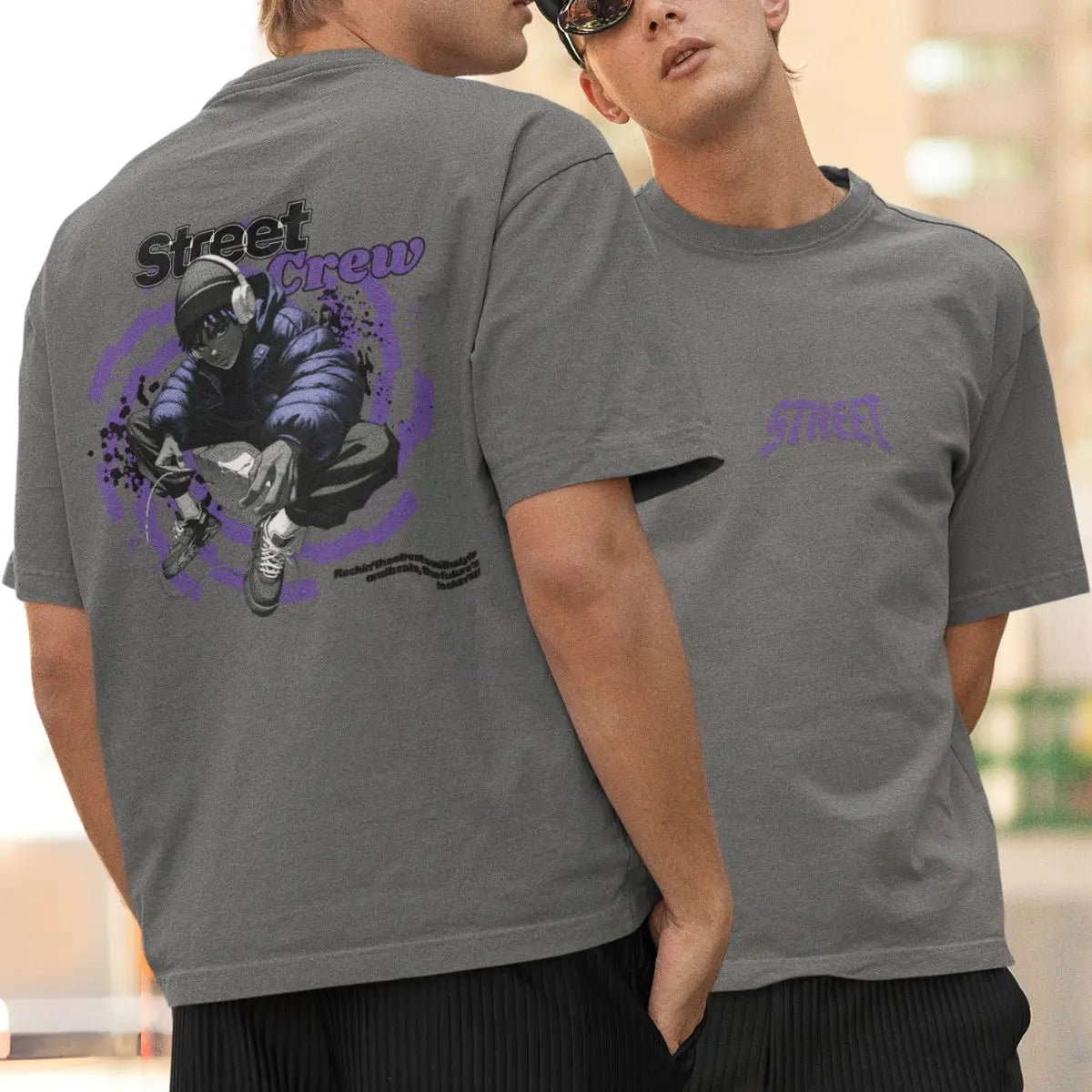 Camiseta GuGi Print Street Skateboard — Taboga Lifestyle