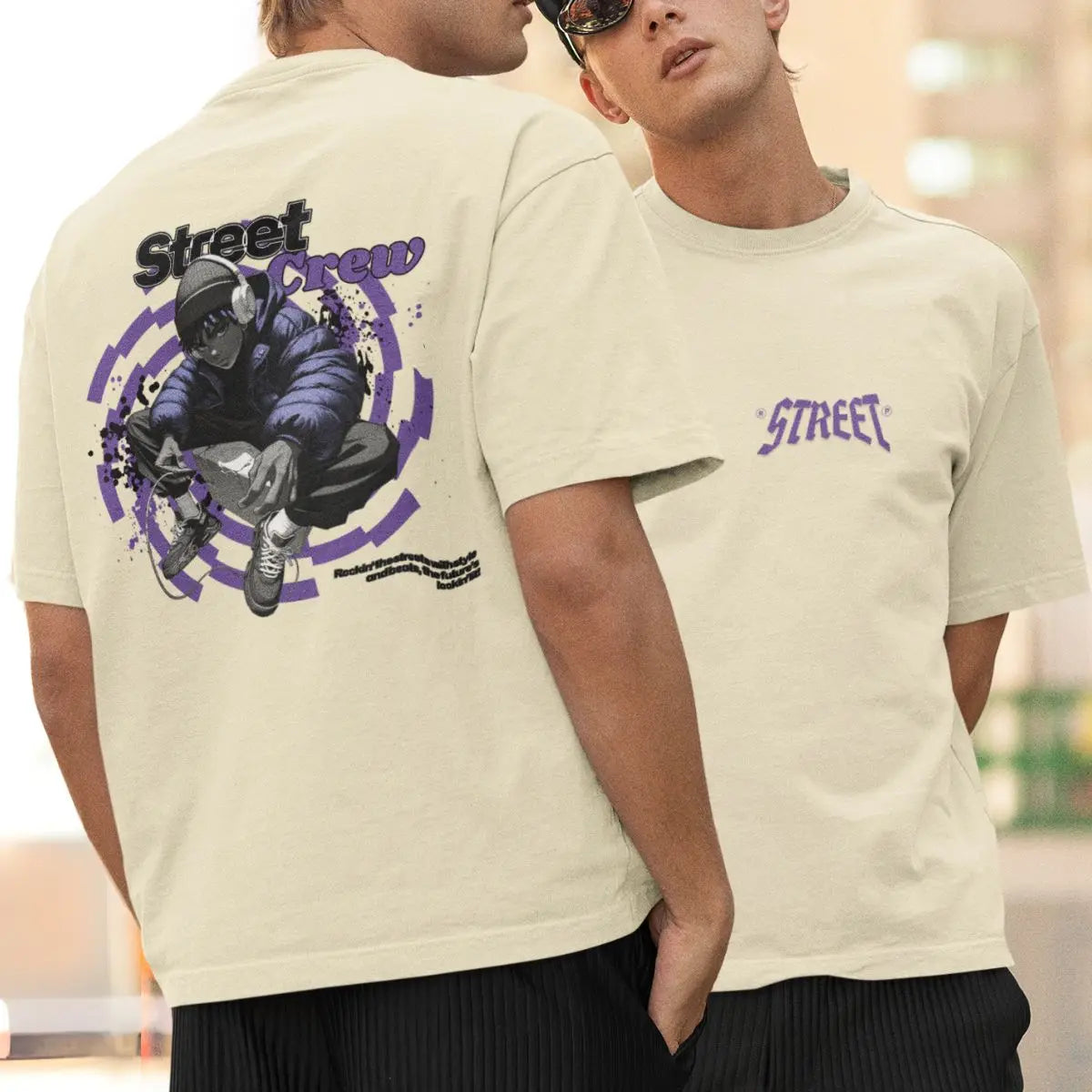 Camiseta GuGi Print Street Skateboard — Taboga Lifestyle