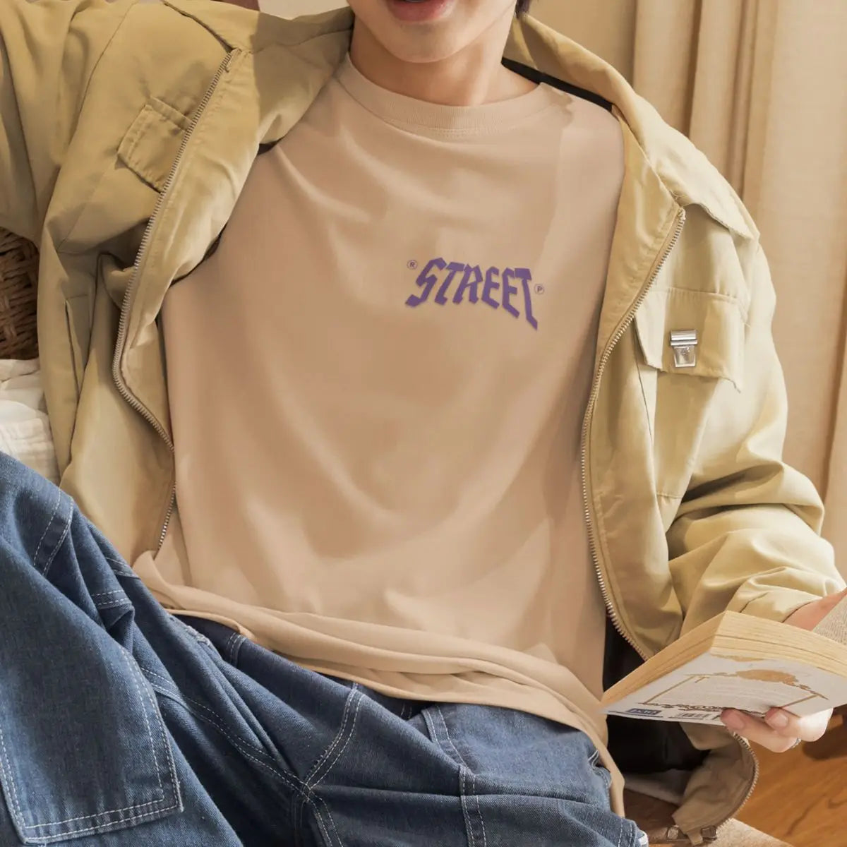 Camiseta GuGi Print Street Skateboard — Taboga Lifestyle