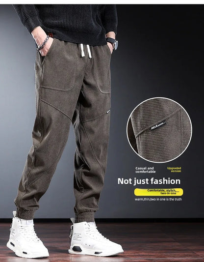 Calça Jogger Masculina Fleece Taboga Lifestyle — Inverno Casual Oversized