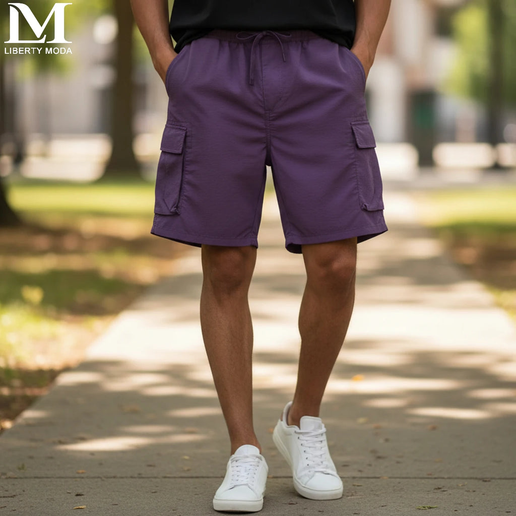 Bermuda Cargo Masculina Ice Silk — Taboga Lifestyle