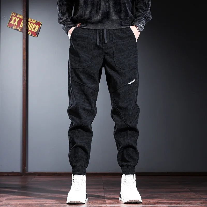 Calça Jogger Masculina Fleece Taboga Lifestyle — Inverno Casual Oversized