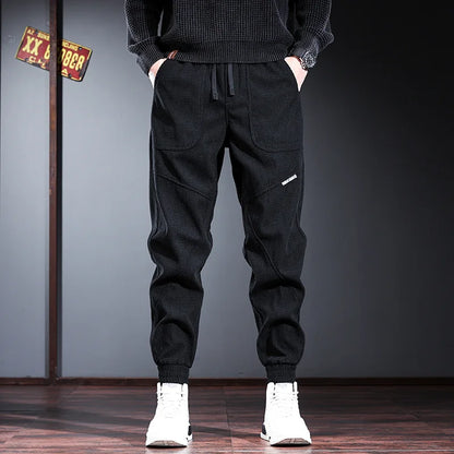 Calça Jogger Masculina Fleece Taboga Lifestyle — Inverno Casual Oversized