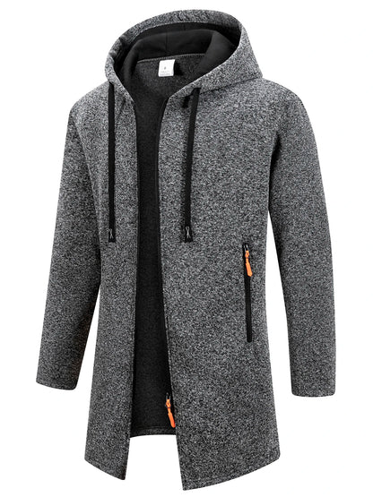 Moletom Masculino com Capuz e Zíper Oversized — Taboga Lifestyle