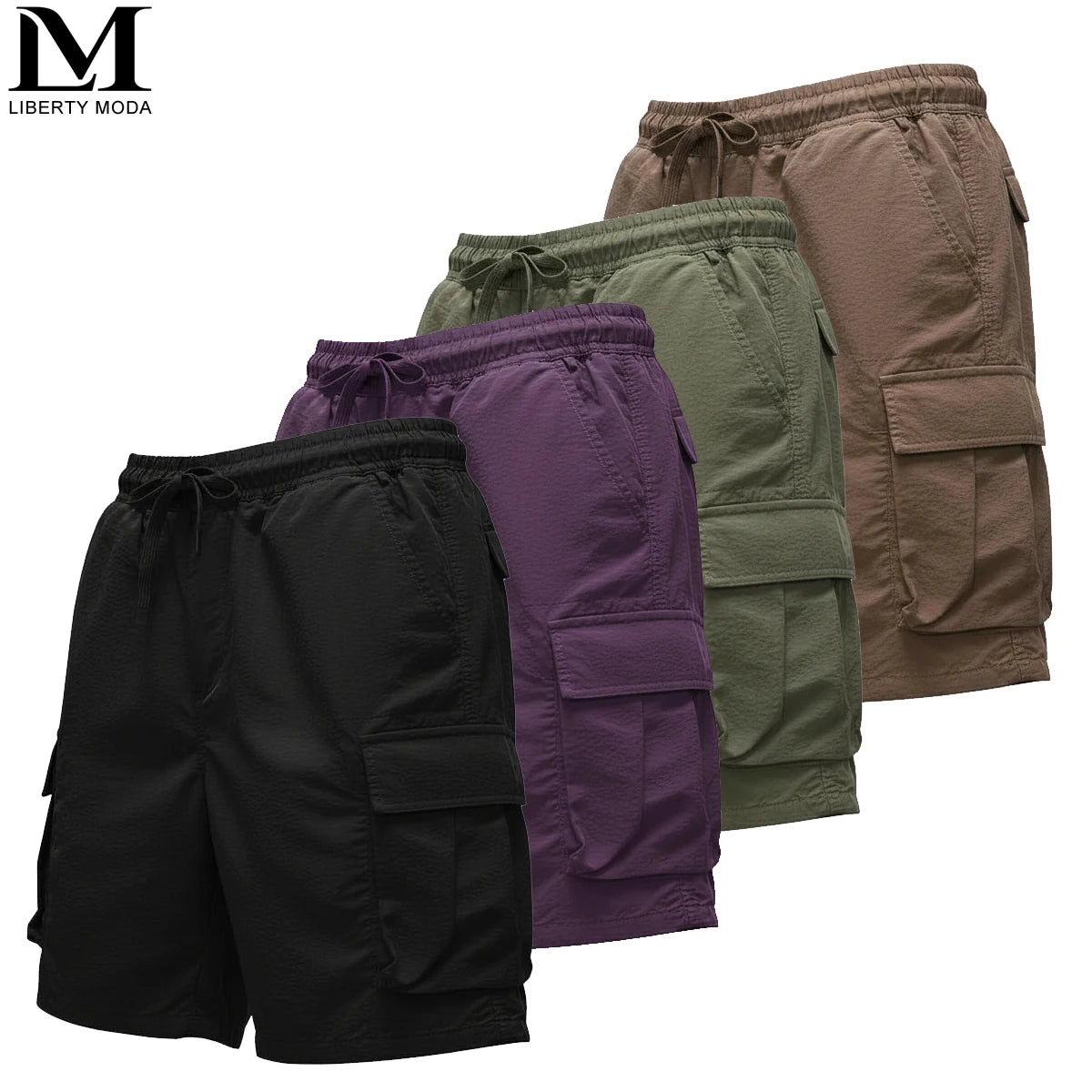 Bermuda Cargo Masculina Ice Silk — Taboga Lifestyle