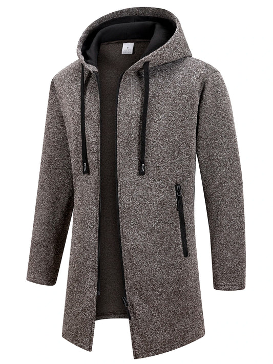 Moletom Masculino com Capuz e Zíper Oversized — Taboga Lifestyle