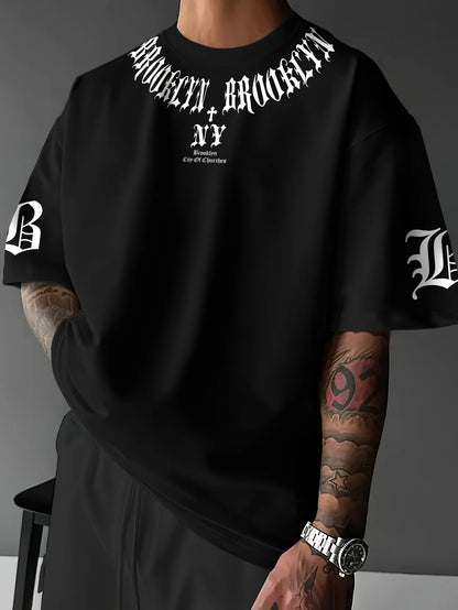 Taboga Lifestyle Brooklyn Oversized Graphic Tee — Streetwear Essential