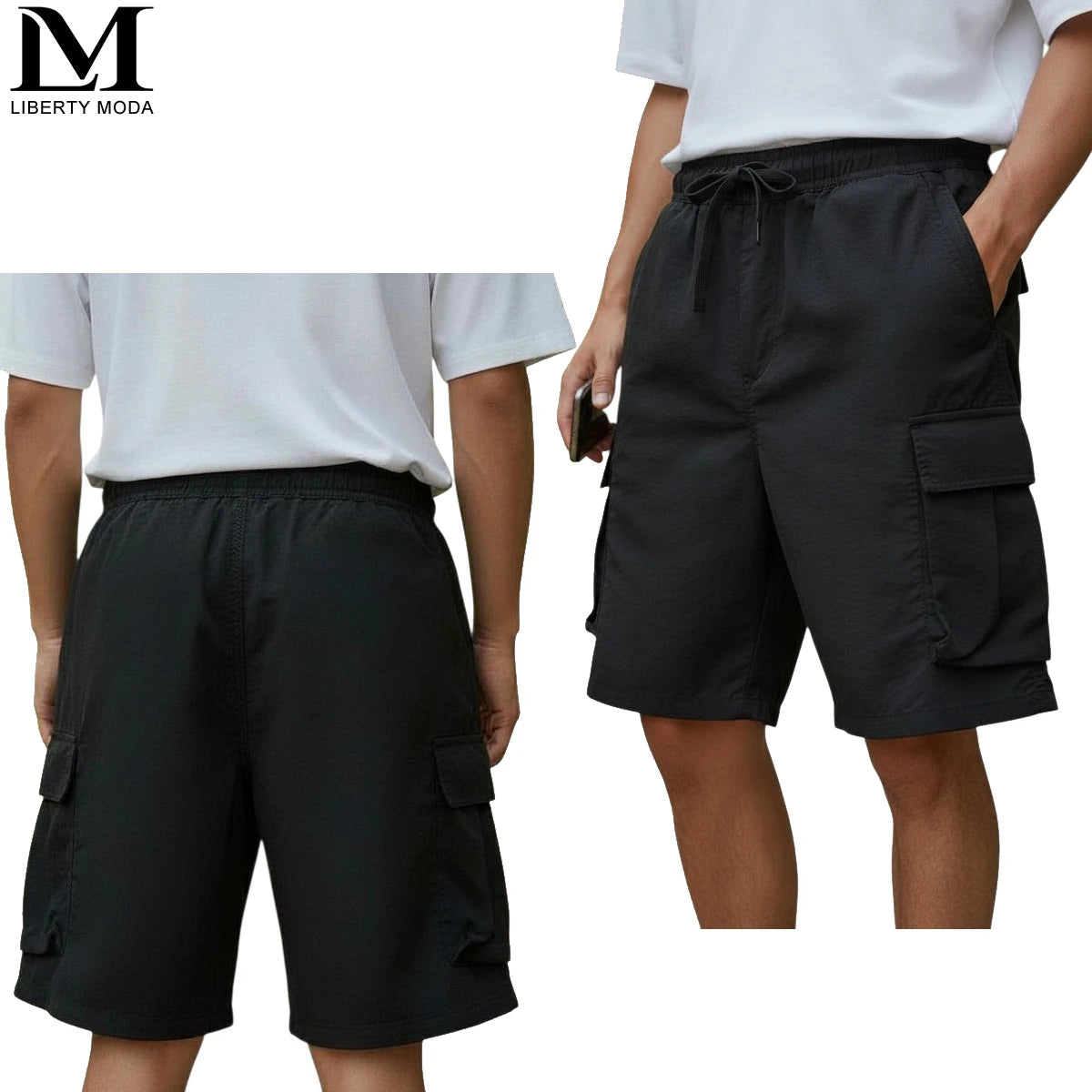 Bermuda Cargo Masculina Ice Silk — Taboga Lifestyle