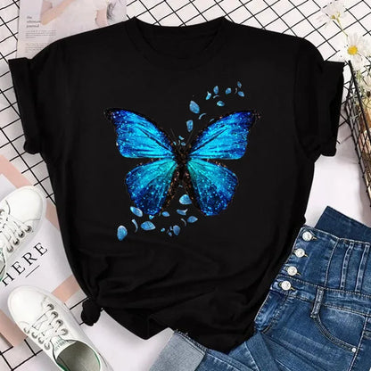 Butterfly Print Tee — Taboga Lifestyle