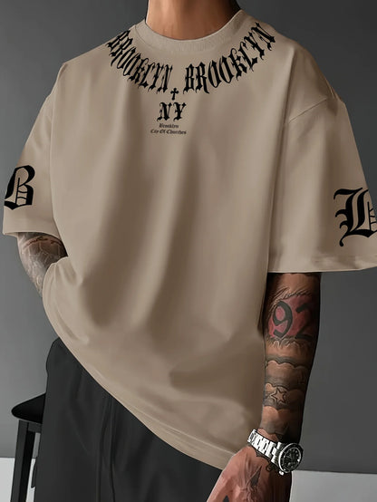 Taboga Lifestyle Brooklyn Oversized Graphic Tee — Streetwear Essential