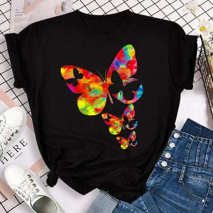 Butterfly Print Tee — Taboga Lifestyle