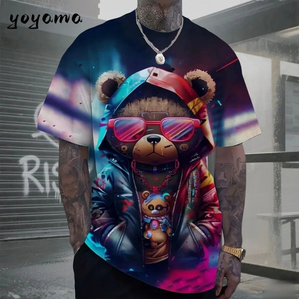 Taboga Lifestyle — Camiseta Ursinho Estampada