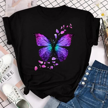 Butterfly Print Tee — Taboga Lifestyle