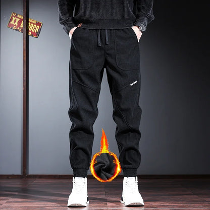 Calça Jogger Masculina Fleece Taboga Lifestyle — Inverno Casual Oversized
