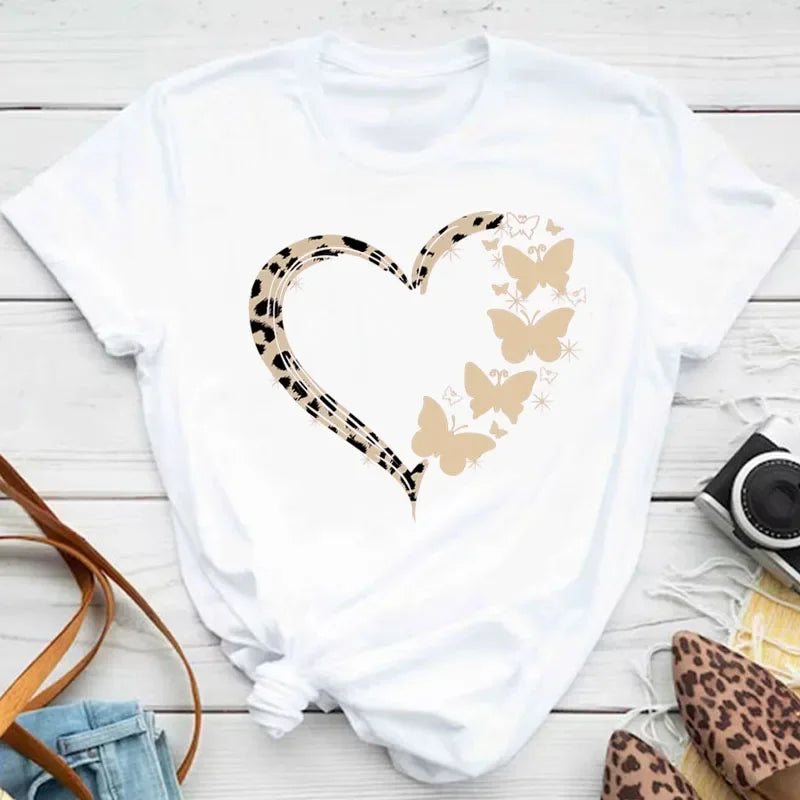 Butterfly Print Tee — Taboga Lifestyle