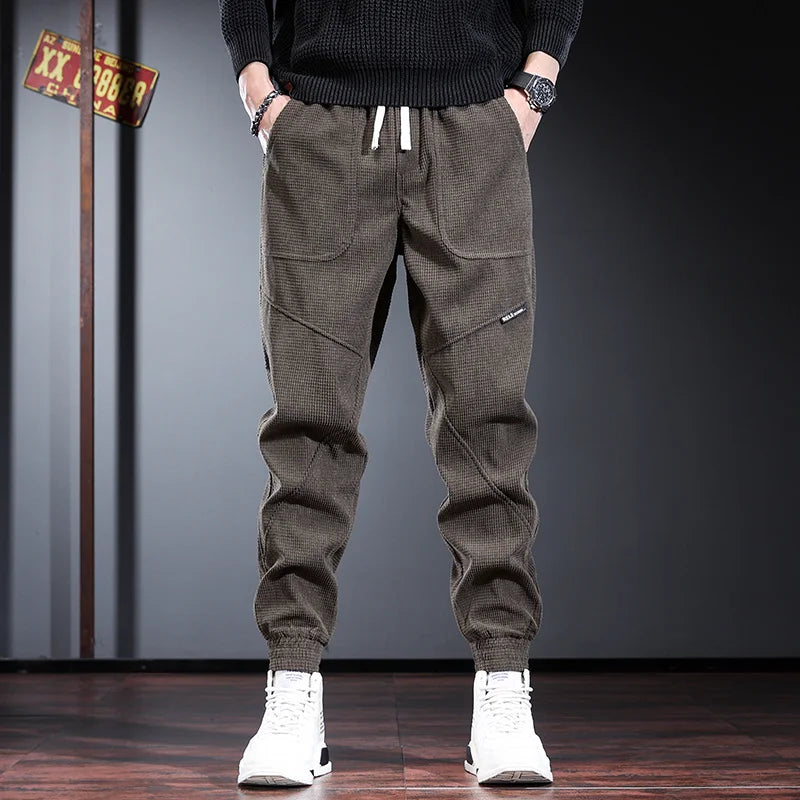 Calça Jogger Masculina Fleece Taboga Lifestyle — Inverno Casual Oversized