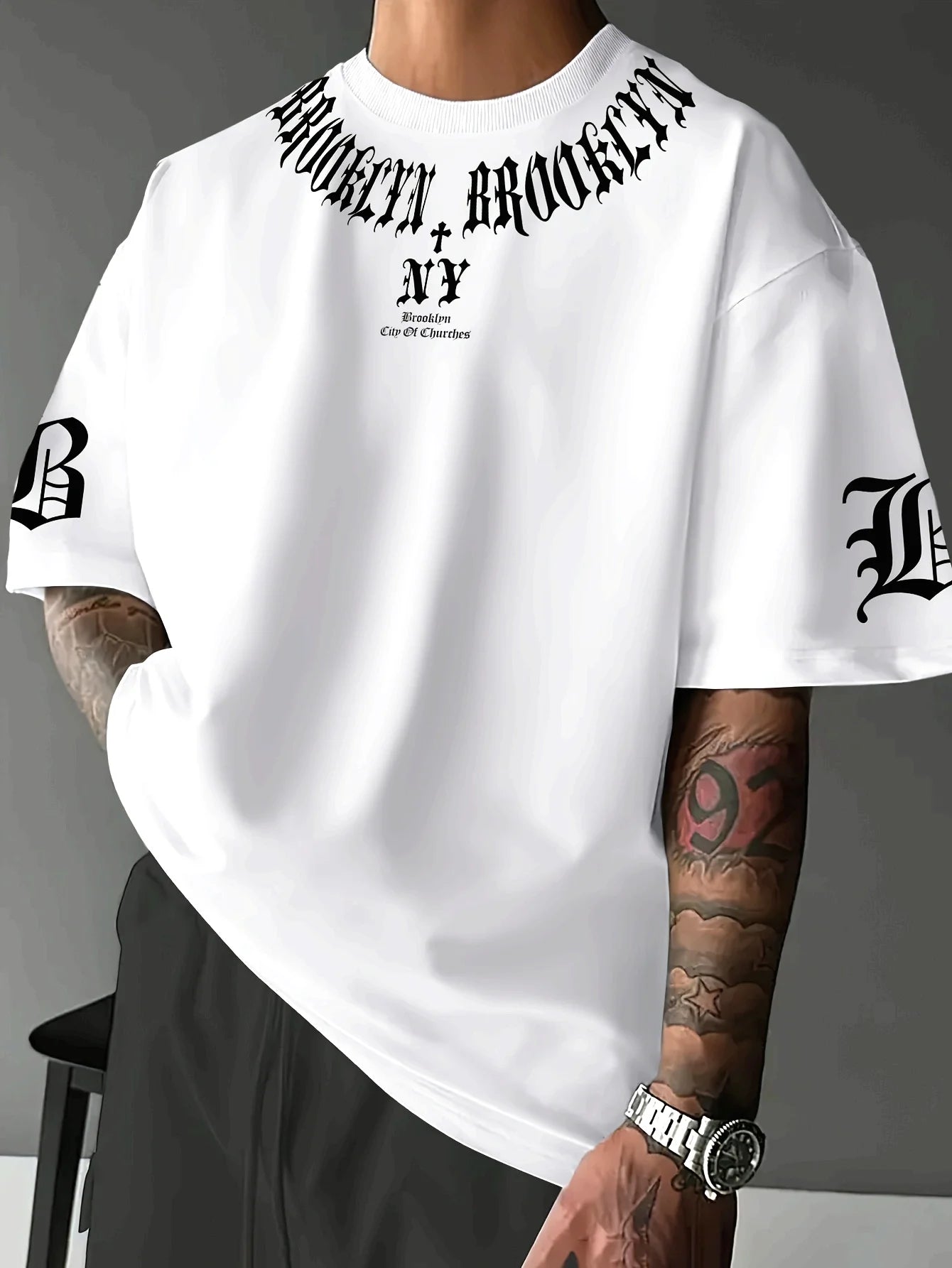 Taboga Lifestyle Brooklyn Oversized Graphic Tee — Streetwear Essential