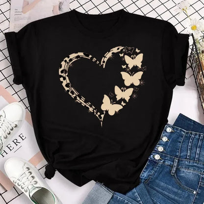 Butterfly Print Tee — Taboga Lifestyle