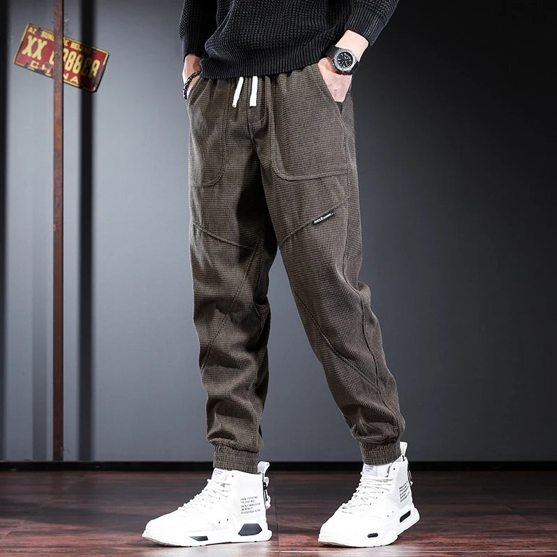 Calça Jogger Masculina Fleece Taboga Lifestyle — Inverno Casual Oversized