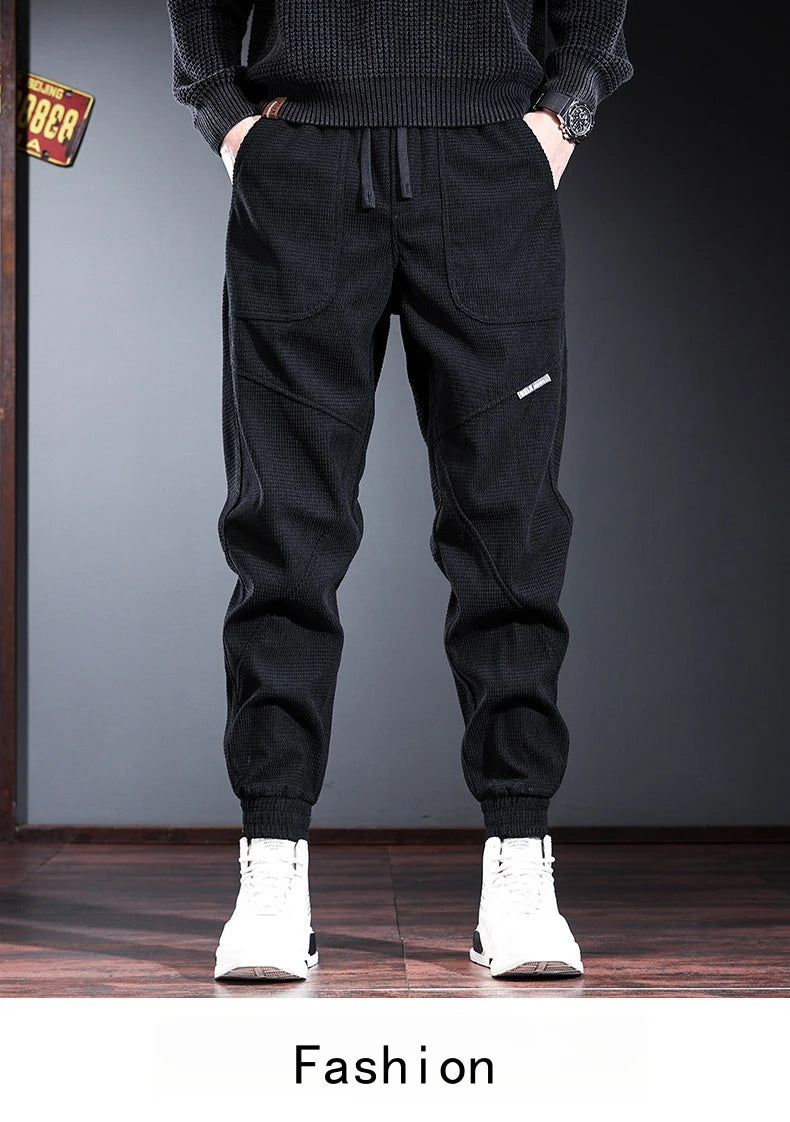 Calça Jogger Masculina Fleece Taboga Lifestyle — Inverno Casual Oversized