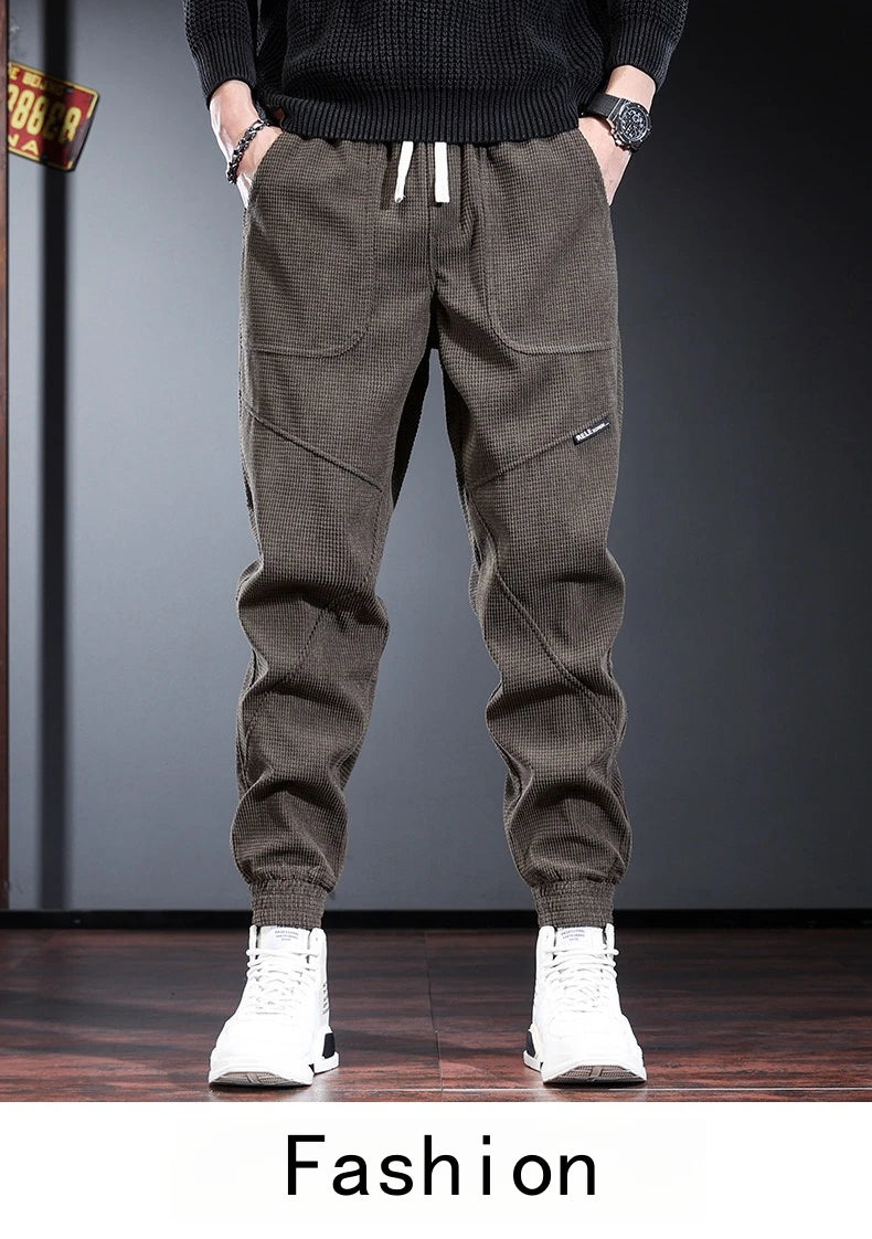 Calça Jogger Masculina Fleece Taboga Lifestyle — Inverno Casual Oversized