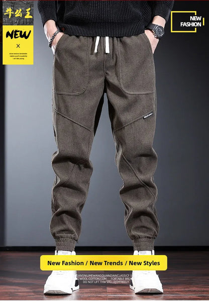 Calça Jogger Masculina Fleece Taboga Lifestyle — Inverno Casual Oversized