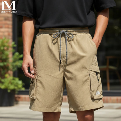 Bermuda Cargo Masculina Ice Silk — Taboga Lifestyle