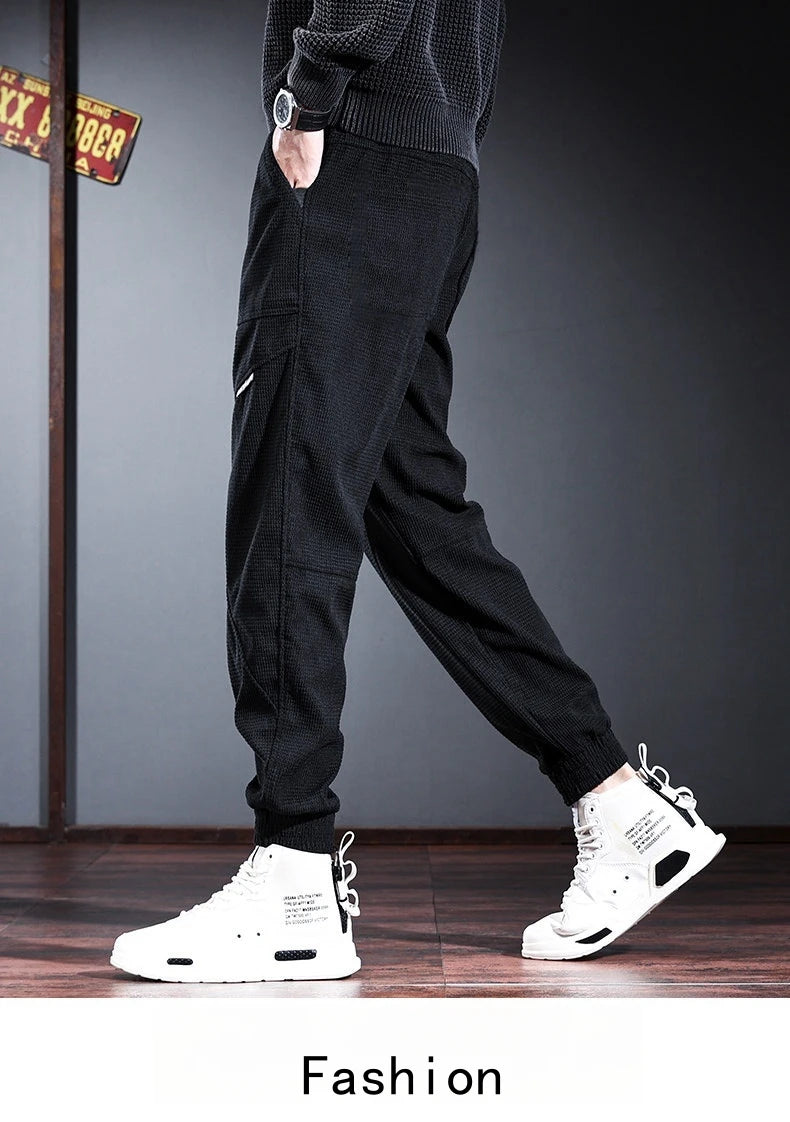 Calça Jogger Masculina Fleece Taboga Lifestyle — Inverno Casual Oversized