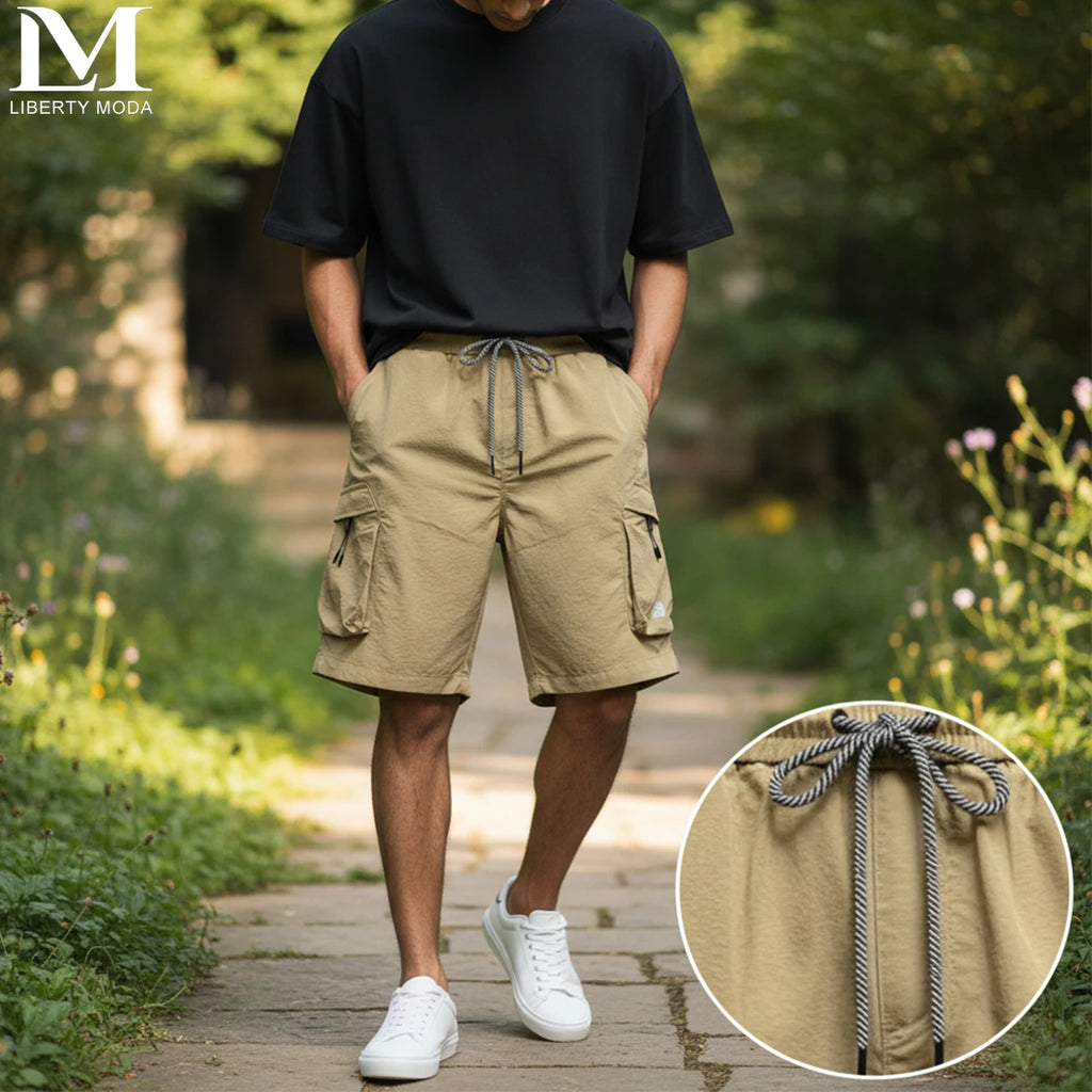 Bermuda Cargo Masculina Ice Silk — Taboga Lifestyle