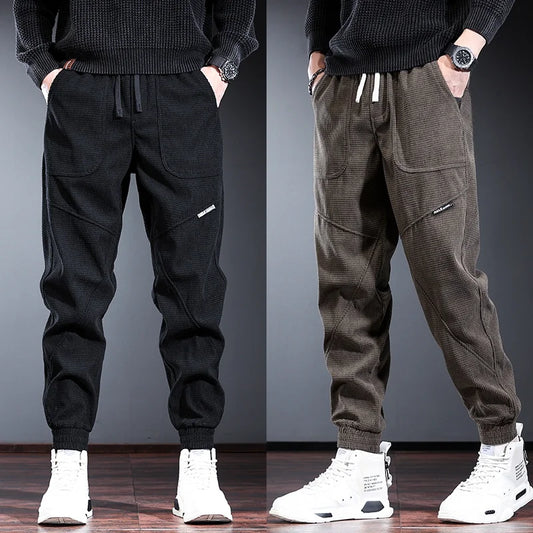 Calça Jogger Masculina Fleece Taboga Lifestyle — Inverno Casual Oversized