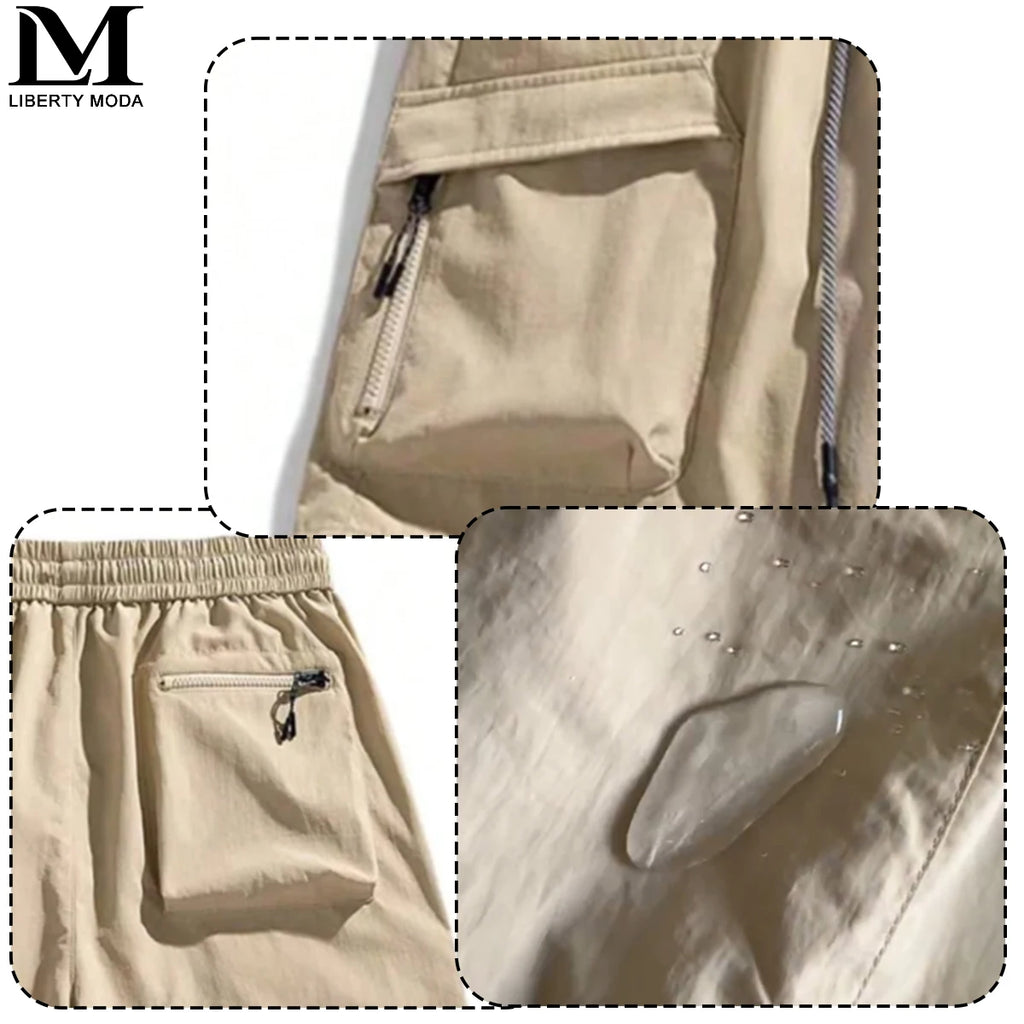 Bermuda Cargo Masculina Ice Silk — Taboga Lifestyle