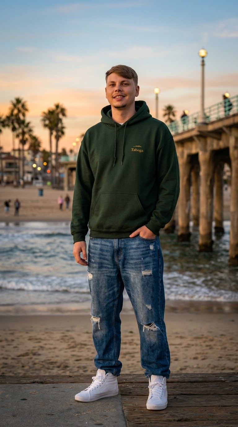 Premium unisex sweatshirt cleam - Taboga Lifestyle