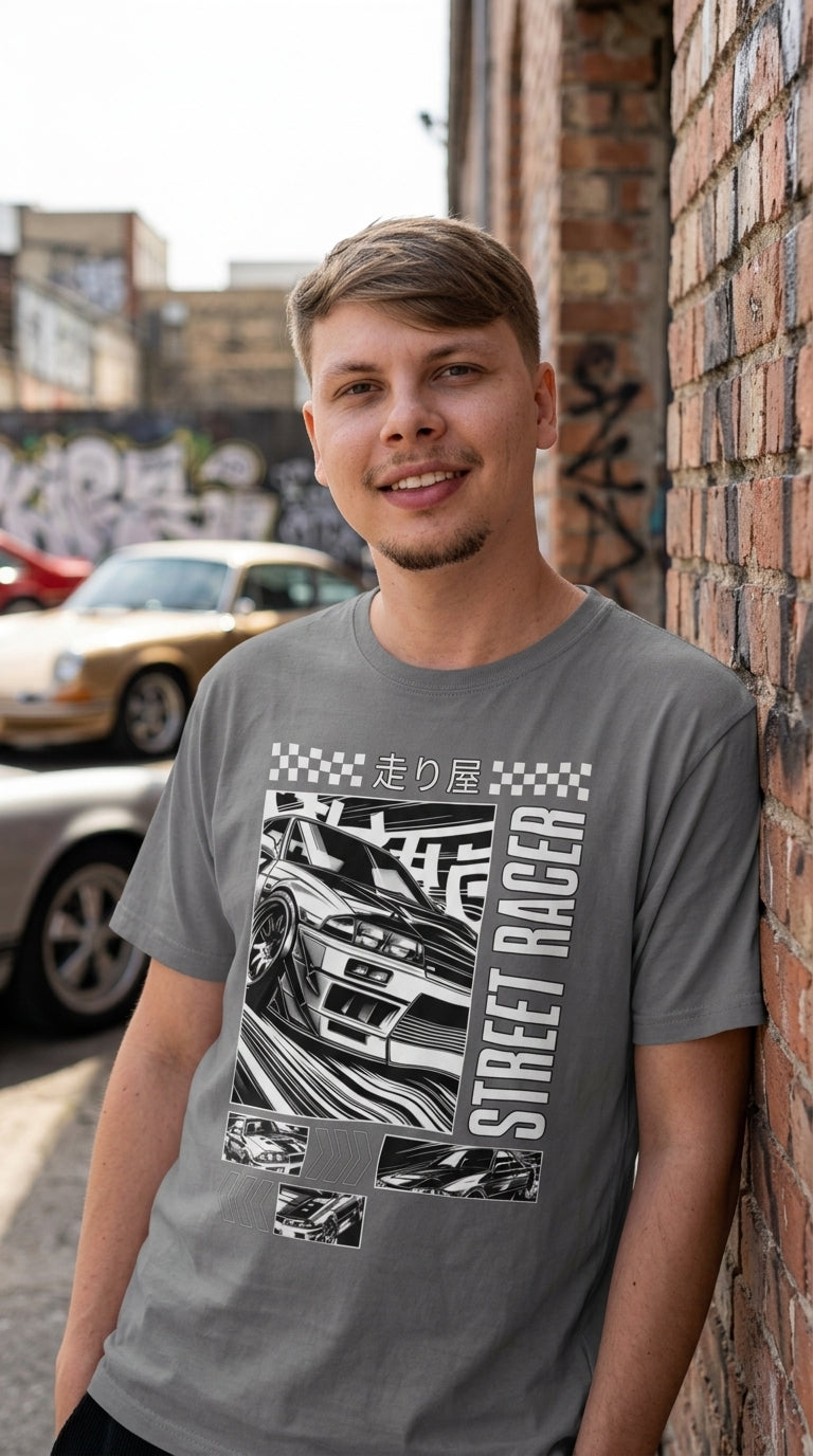 Camiseta GuGi Print Street Racer — Taboga Lifestyle
