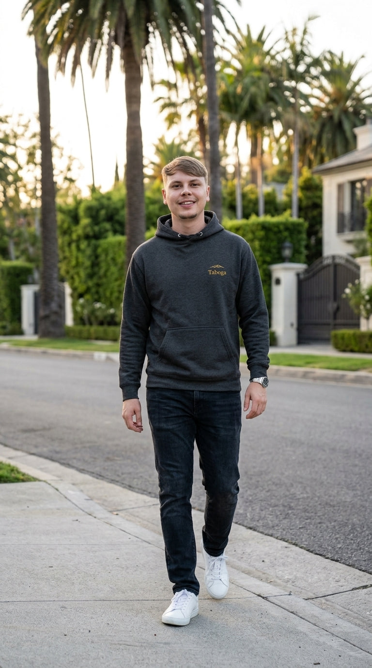 Streetwear Sweatshirt Taboga Lifestyle, full body walking shot