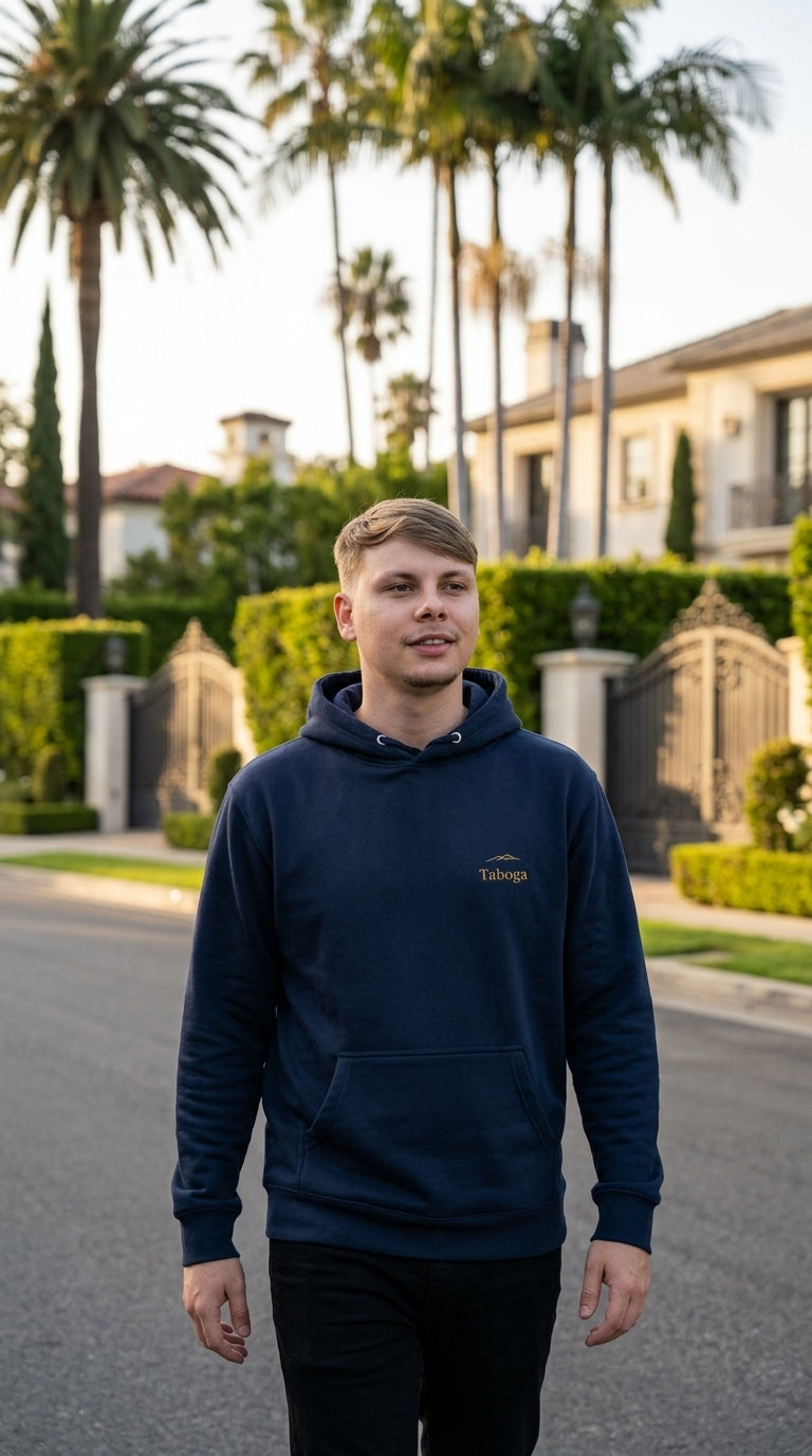 Streetwear Sweatshirt Taboga Lifestyle, confident streetwear pose