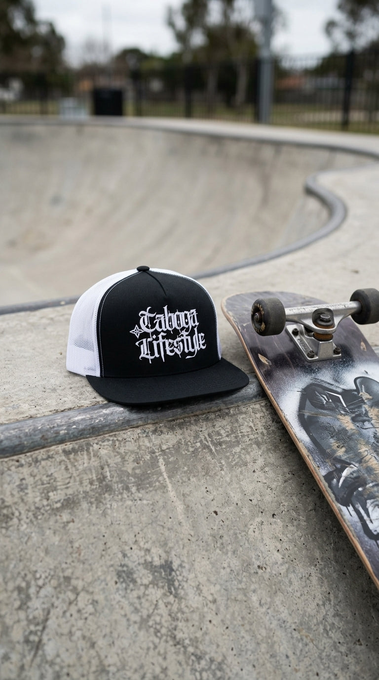 Taboga Premium Streetwear Cap close-up embroidered logo