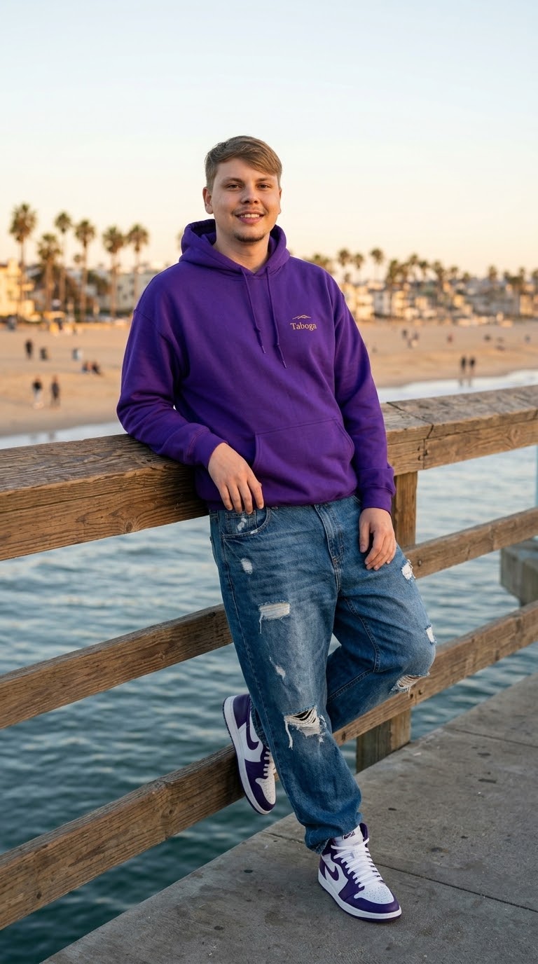 Premium unisex sweatshirt cleam - Taboga Lifestyle