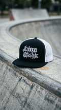 Taboga Premium Streetwear Cap worn by model, streetwear lifestyle photo