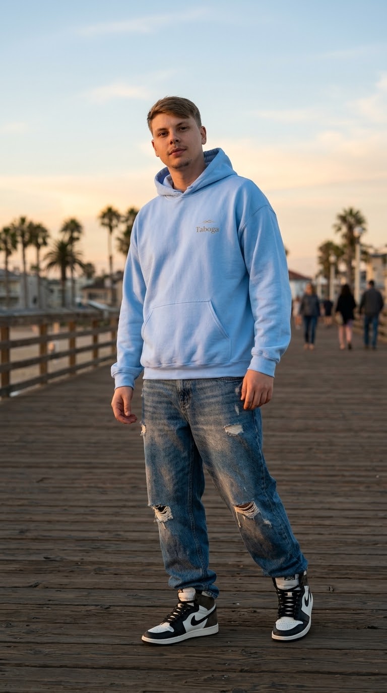 Premium unisex sweatshirt cleam - Taboga Lifestyle