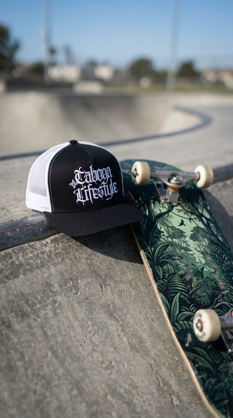Taboga Premium Streetwear Cap snapback closure detail
