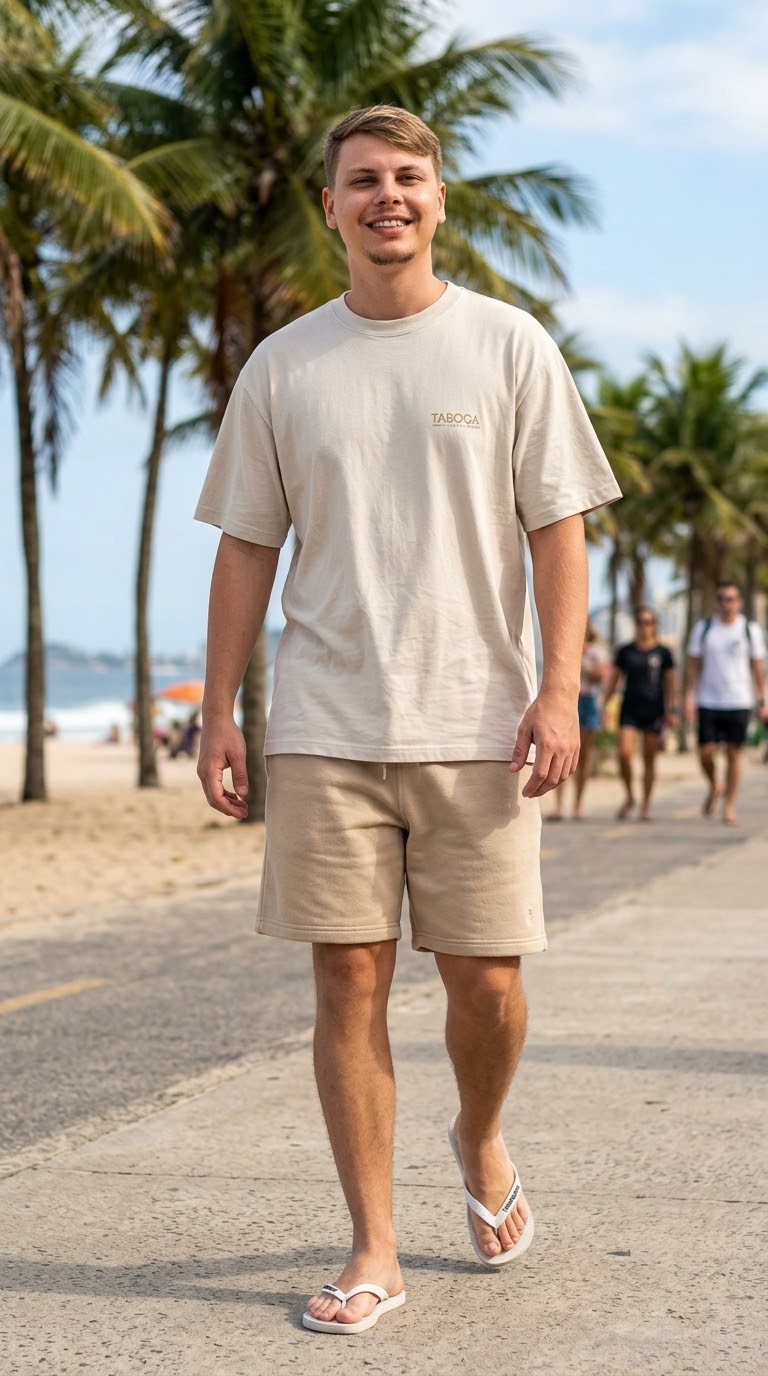 Samurai Faded Oversized Tee Taboga Lifestyle, styled with jeans and sneakers