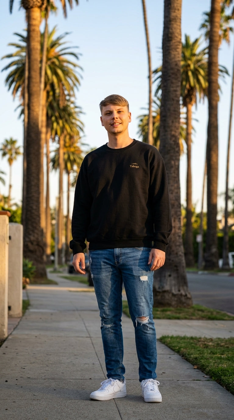 Sudadera Taboga Faith - Él Murió Por Mí, Yo Vivo Para Él