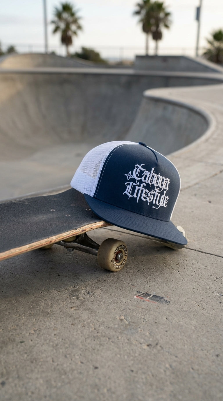Taboga Premium Streetwear Cap worn with relaxed streetwear pose