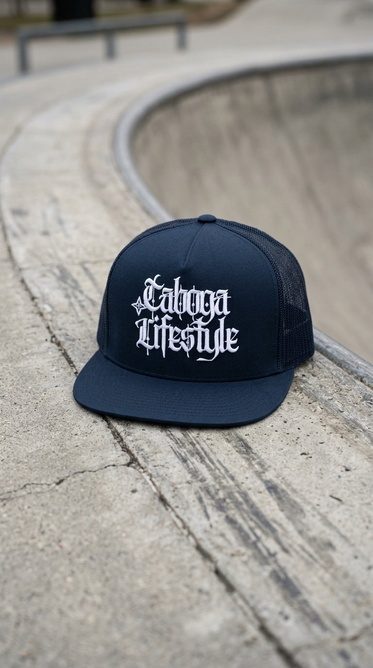 Taboga Premium Streetwear Cap product photo, skate culture aesthetic