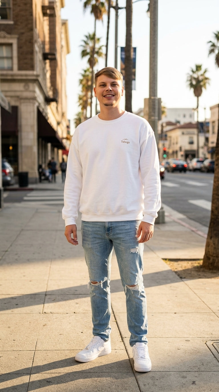 Sudadera Taboga Faith - Él Murió Por Mí, Yo Vivo Para Él