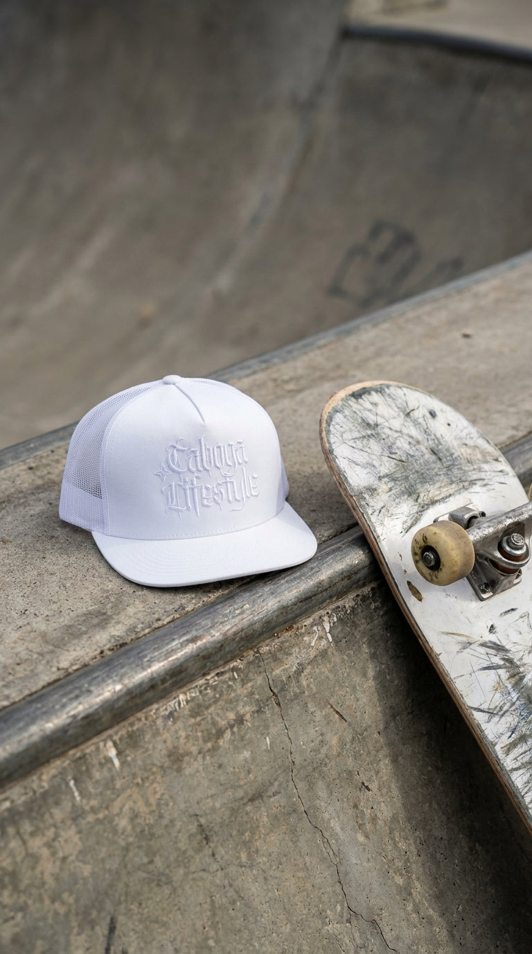 Taboga Premium Streetwear Cap worn outdoors, urban streetwear look