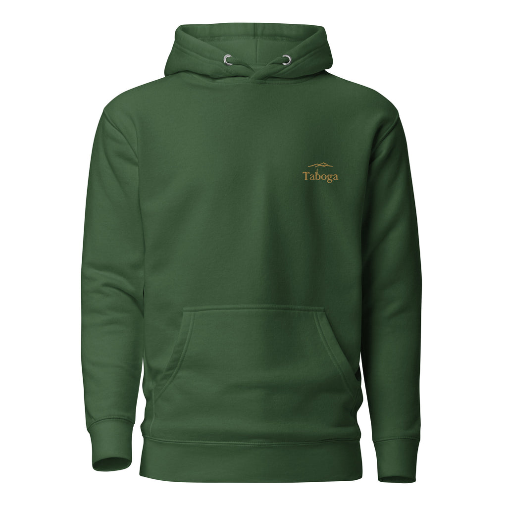 Taboga Unisex Streetwear Hoodie logo detail