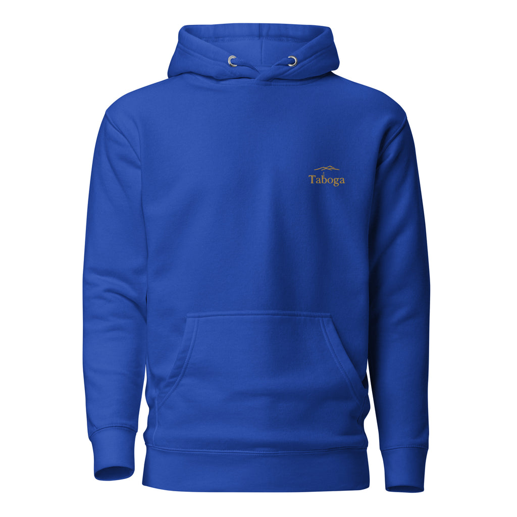 Taboga Unisex Streetwear Hoodie worn by model